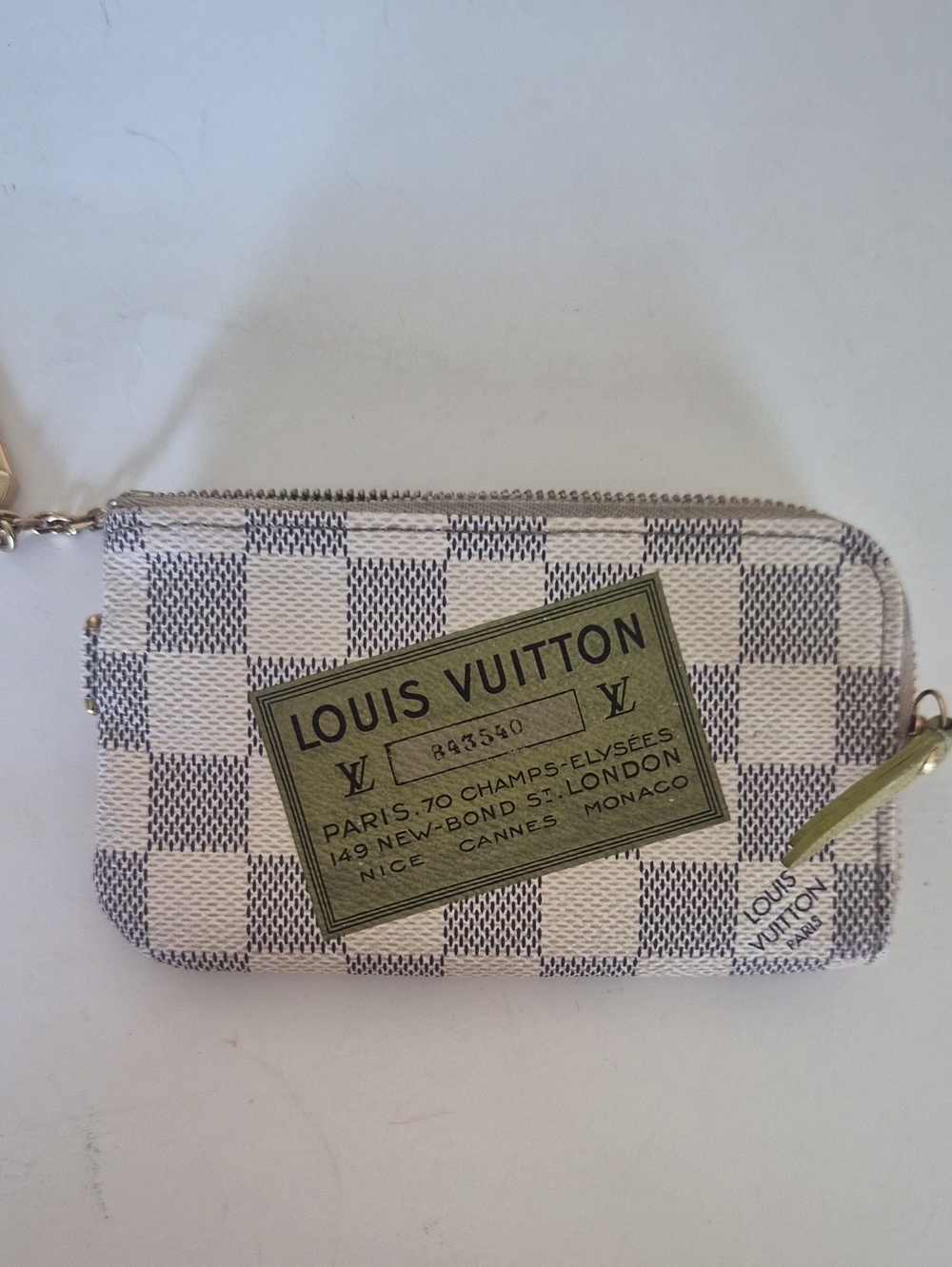 LOUIS VUITTON DAMIER AZUR COIN WALLET